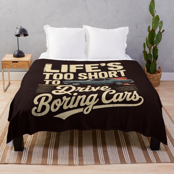 Item preview, Life's Too Short To Drive Boring Cars  Racing designed and sold by Black-Montana.