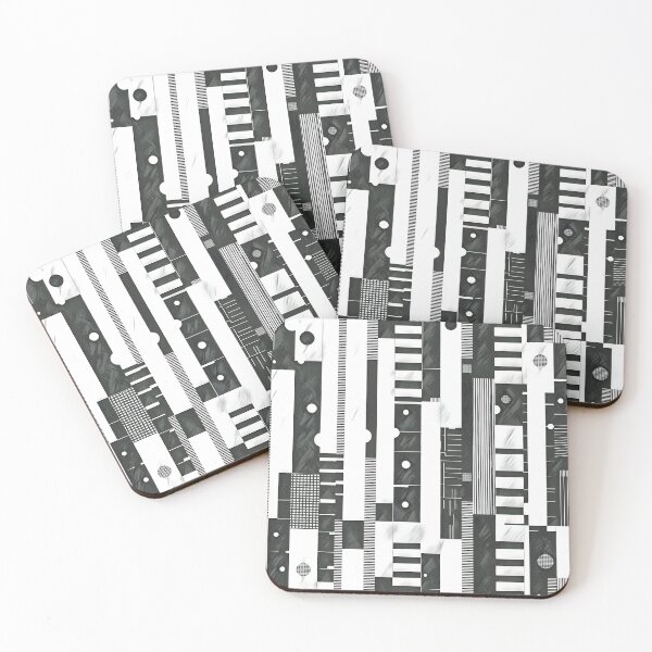 Item preview, Abstract Black and white Design designed and sold by JacquiTaylorArt.