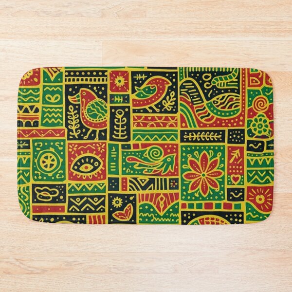 Item preview, African Soul - Vibrant Ethno Tribal Bird Seamless Pattern designed and sold by myforestfog.