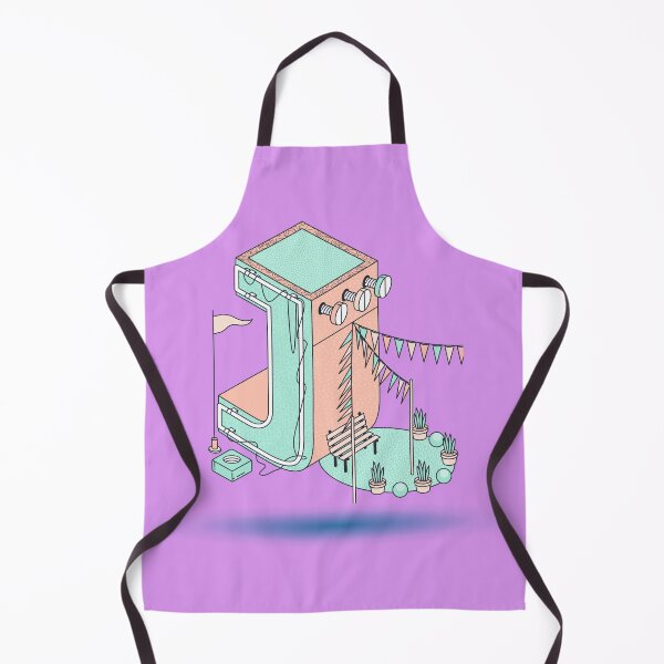 Item preview, Isometric Letter J - Cozy Garden Party & Outdoor Leisure Design designed and sold by Soluna Studio.