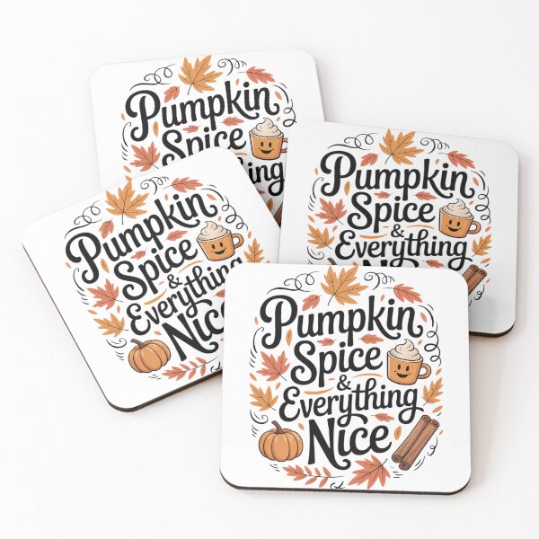 Item preview, Pumpkin Spice and Everything Nice Fall Autumn Season Quote designed and sold by TrinaEspinoza.