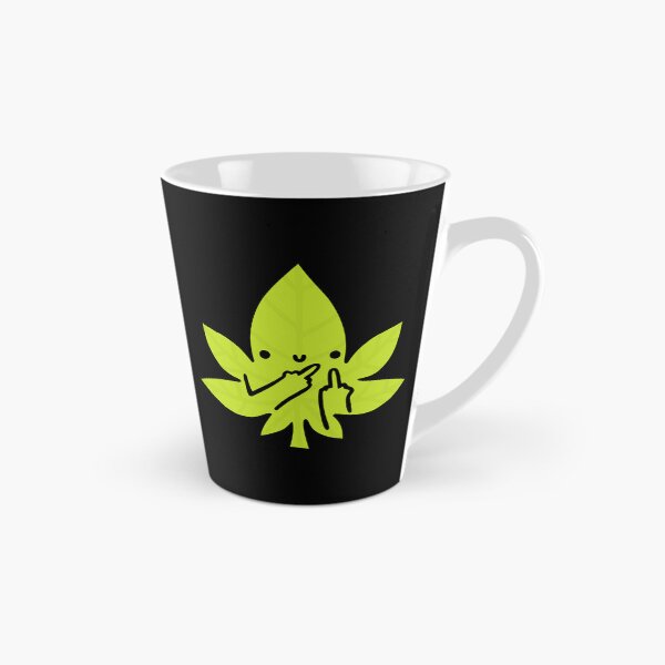Item preview, Cute Fuck Off Weed Leaf Marijuana Kawaii designed and sold by Plant Cult.