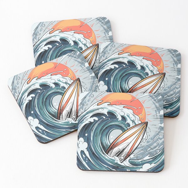 Item preview, Retro surf 03 designed and sold by cj-digital.