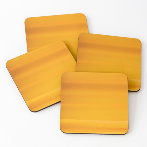 Item preview, Golden Yellow Abstract Waves - Modern Minimalist Geometric Pattern designed and sold by AbulailArt.