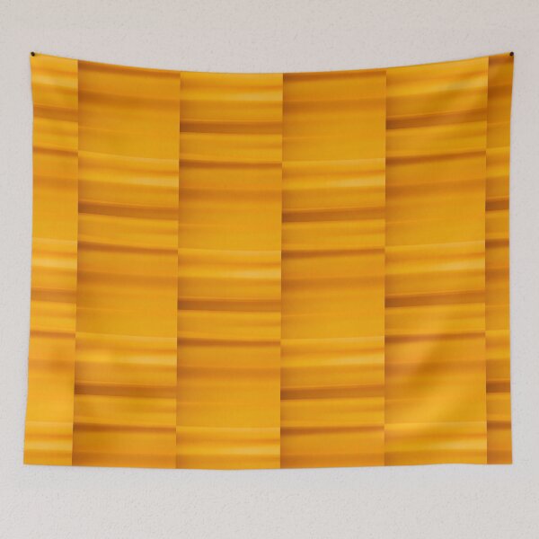 Item preview, Golden Yellow Abstract Waves - Modern Minimalist Geometric Pattern designed and sold by AbulailArt.