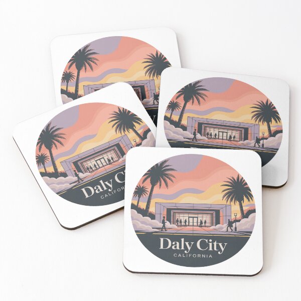 Item preview, Daly City California: Modern Landmark Sunset Architecture designed and sold by CircinusStore.