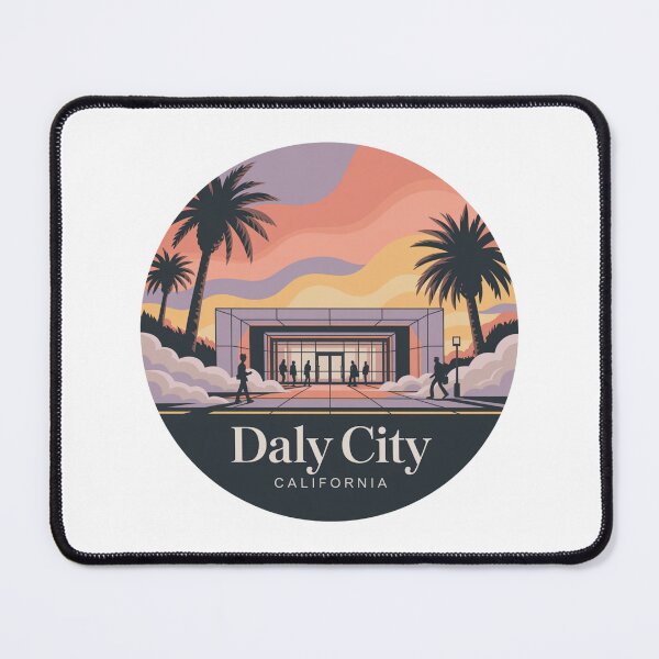 Item preview, Daly City California: Modern Landmark Sunset Architecture designed and sold by CircinusStore.