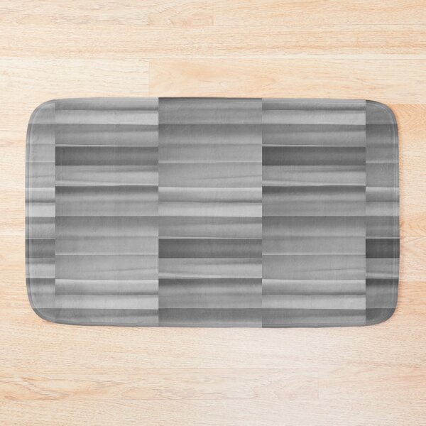 Item preview, Minimalist Abstract Waves - Black and White Geometric Pattern Art designed and sold by AbulailArt.