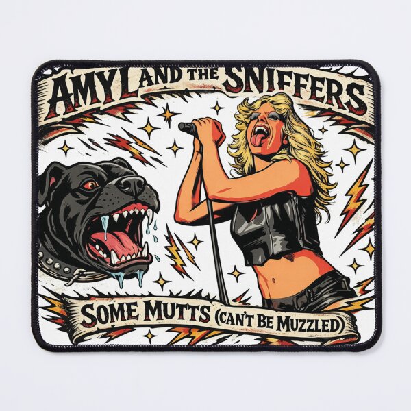 Item preview, Amyl and the Sniffers Some Mutts (Can't Be Muzzled) designed and sold by Iconic Graphics.