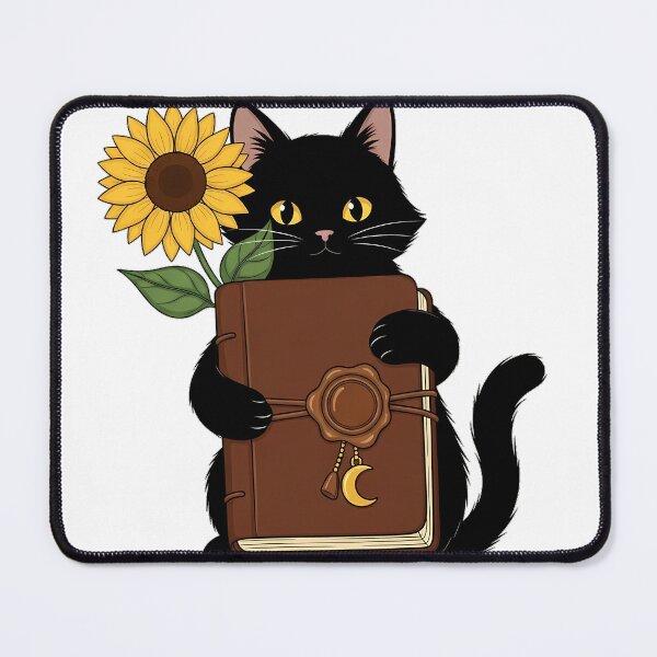 Item preview, Sunflower Pen Pal Cat designed and sold by pumsquare.