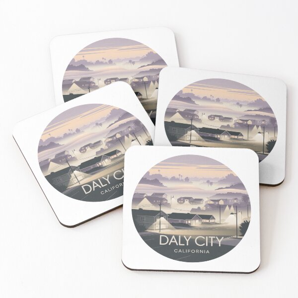 Item preview, Daly City California: Foggy Neighborhood designed and sold by CircinusStore.