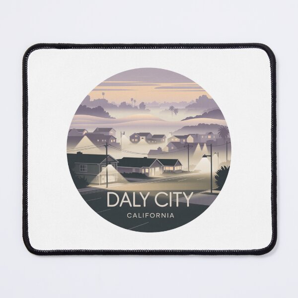 Item preview, Daly City California: Foggy Neighborhood designed and sold by CircinusStore.