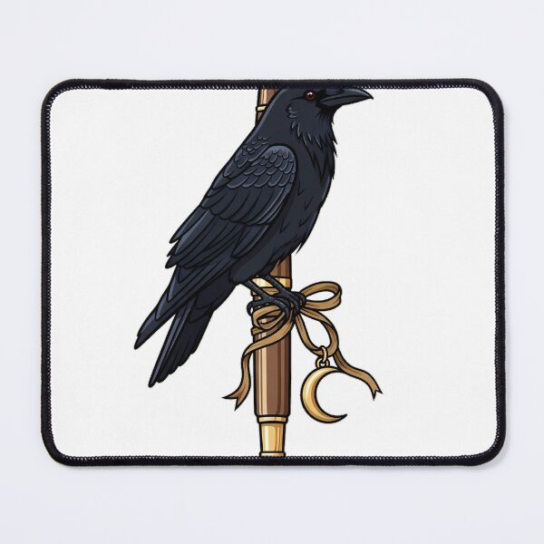 Item preview, Moonlit Fountain Pen Crow designed and sold by pumsquare.