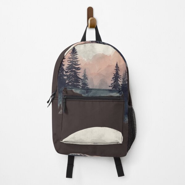 Item preview, Moon and pine trees silhouette designed and sold by Heaven1111.