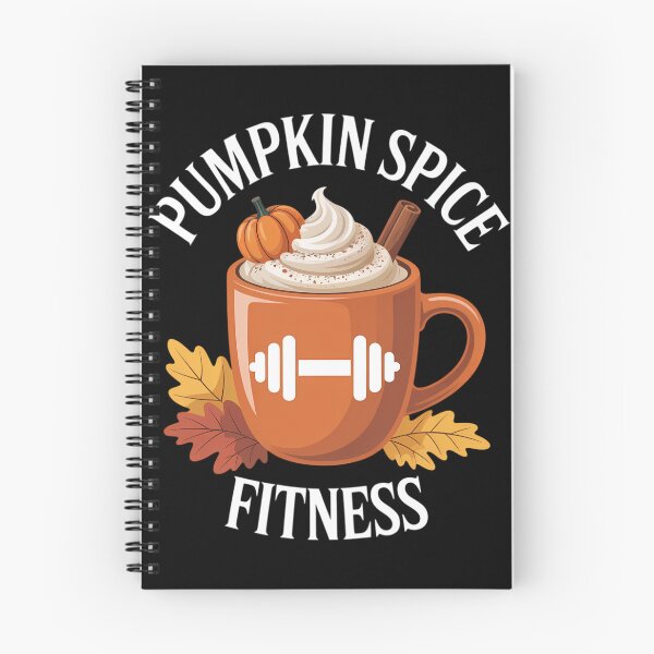 Item preview, Pumpkin Spice and Fitness Weight Training Autumn Fall designed and sold by TrinaEspinoza.