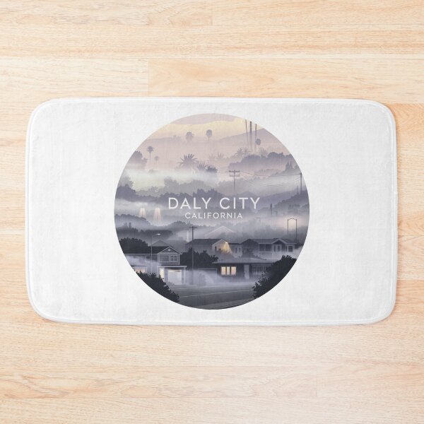 Item preview, Daly City California: Foggy Suburb  designed and sold by CircinusStore.