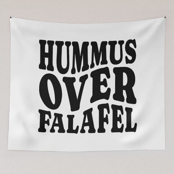 Item preview, Hummus Over Falafel - Vegan Lifestyle designed and sold by Plant Cult.