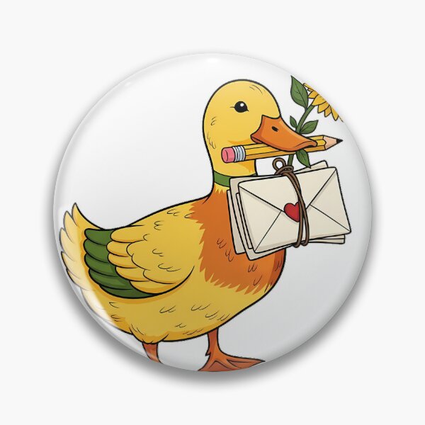 Item preview, Cozy Correspondence Duck designed and sold by pumsquare.