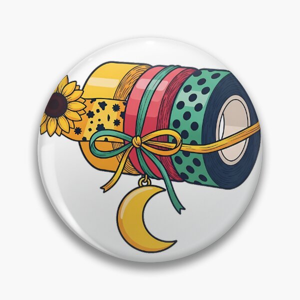Item preview, Washi Ribbon Moon Bundle designed and sold by pumsquare.