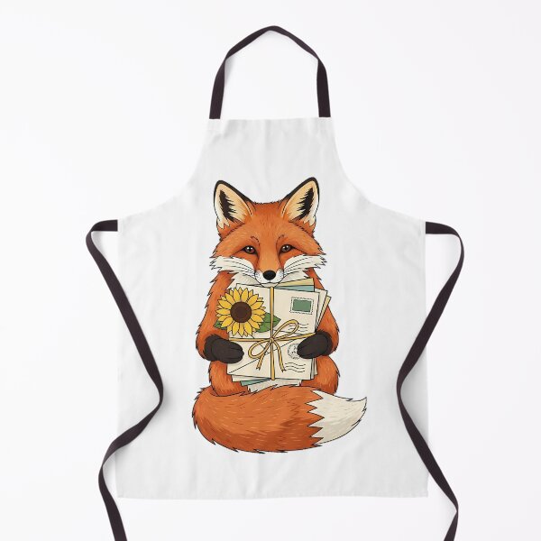 Item preview, Sunflower Correspondence Fox designed and sold by pumsquare.