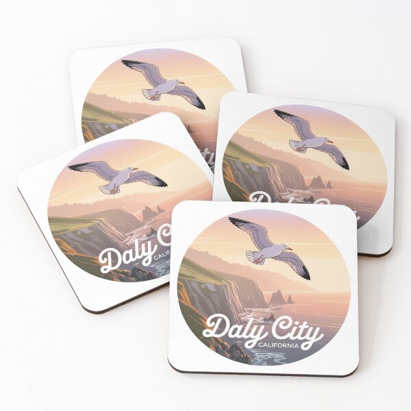 Item preview, Daly City California: Coastal Cliffs  designed and sold by CircinusStore.