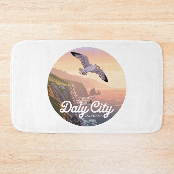Item preview, Daly City California: Coastal Cliffs  designed and sold by CircinusStore.