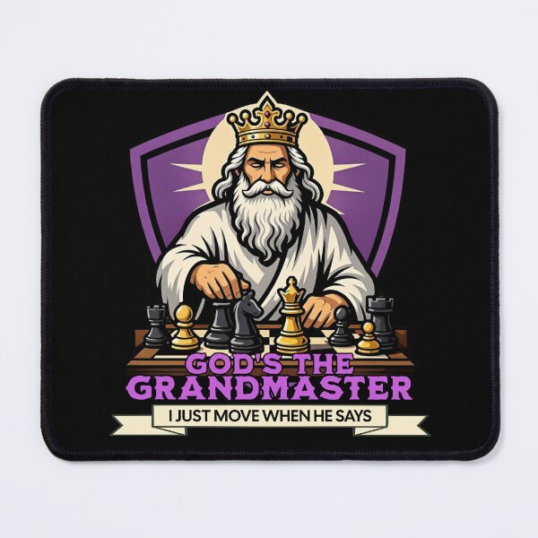 Item preview, God is the Grandmaster Faith Art designed and sold by todahzg.
