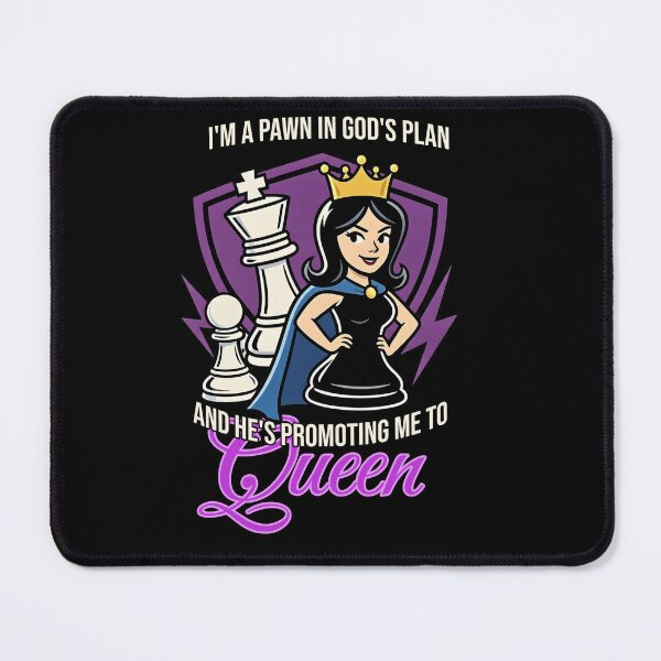 Item preview, God's Plan Pawn to Queen Christian Art designed and sold by todahzg.