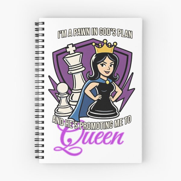 Item preview, God's Plan Pawn to Queen Christian Art designed and sold by todahzg.