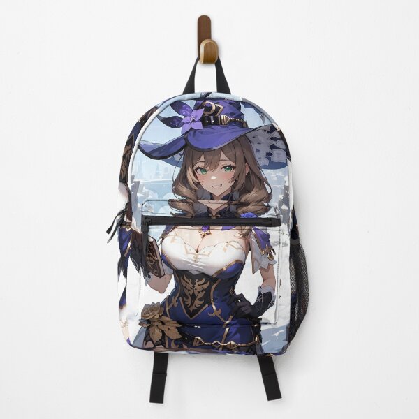 Item preview, Lisa Genshin Impact Winter Mage With Spellbook In Snow designed and sold by Spraykart.