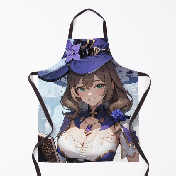 Item preview, Lisa Genshin Impact Winter Mage With Spellbook In Snow designed and sold by Spraykart.