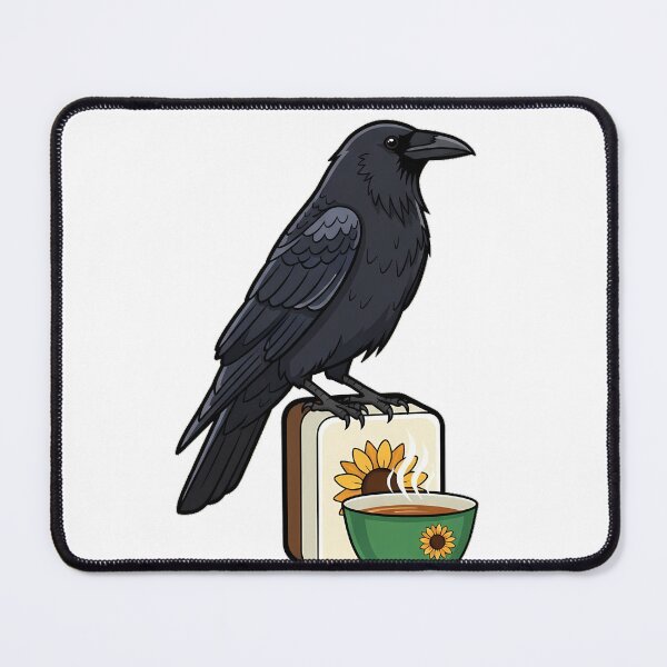 Item preview, Mahjong Tea Night Crow designed and sold by pumsquare.