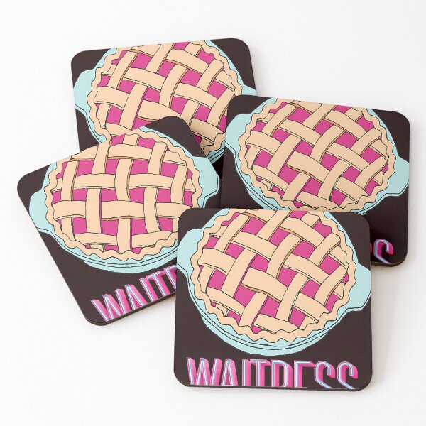 Item preview, Waitress The Musical Logo And Cherry Pie designed and sold by WILI-YAWILI.