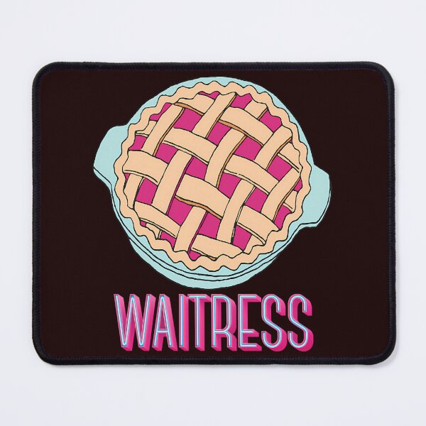 Item preview, Waitress The Musical Logo And Cherry Pie designed and sold by WILI-YAWILI.