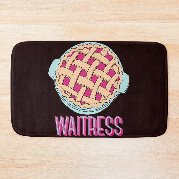 Item preview, Waitress The Musical Logo And Cherry Pie designed and sold by WILI-YAWILI.
