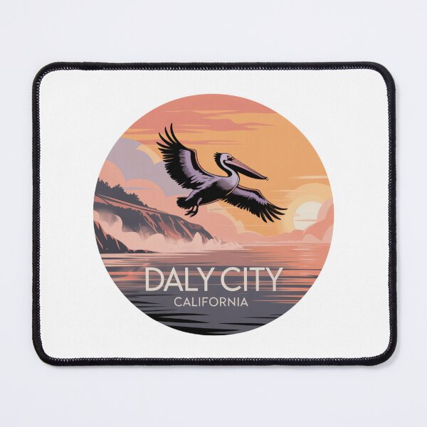 Item preview, Daly City California: Sunset Pelican designed and sold by CircinusStore.