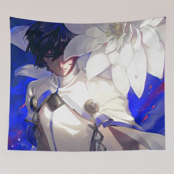 Item preview, Arjuna Fate Grand Order Game Archer Flower Celestial Fantasy Epic Anime designed and sold by Spraykart.