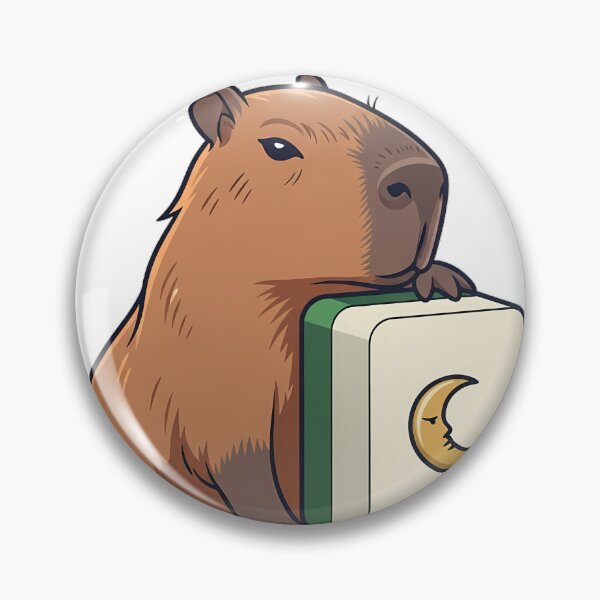 Item preview, Crescent Tile Capybara designed and sold by pumsquare.
