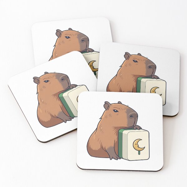 Item preview, Crescent Tile Capybara designed and sold by pumsquare.