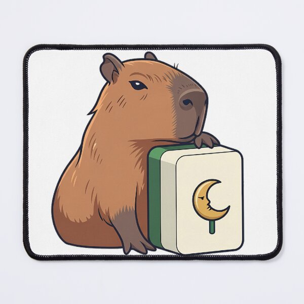 Item preview, Crescent Tile Capybara designed and sold by pumsquare.