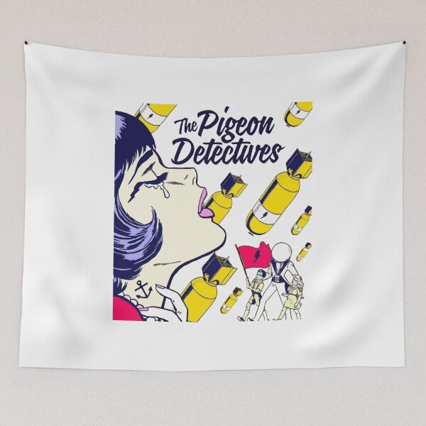 Item preview, The Pigeon Detectives designed and sold by HTVectorLabArt.