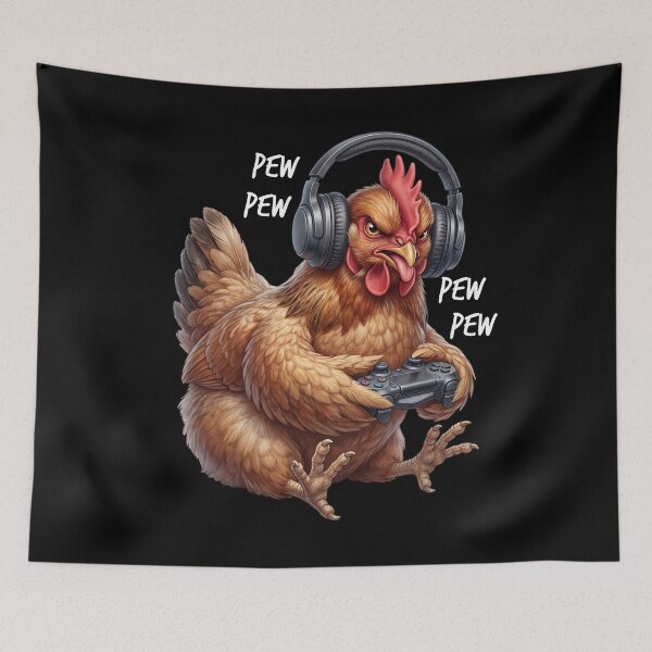 Item preview, Gaming Chicken Gamer Videogaming Animal Lover designed and sold by TerryConnells.
