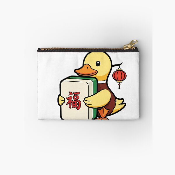 Item preview, Lucky Lantern Mahjong Duck designed and sold by pumsquare.
