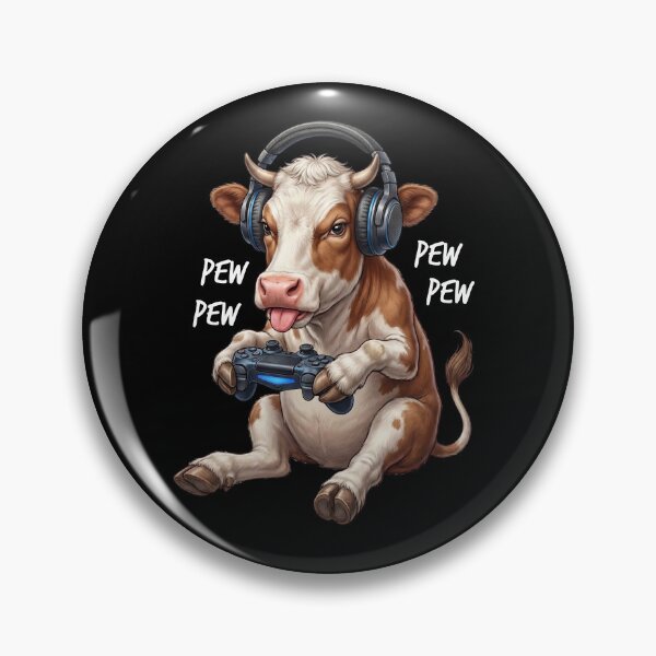 Item preview, Gaming Cow Gamer Videogaming Animal Lover designed and sold by TerryConnells.