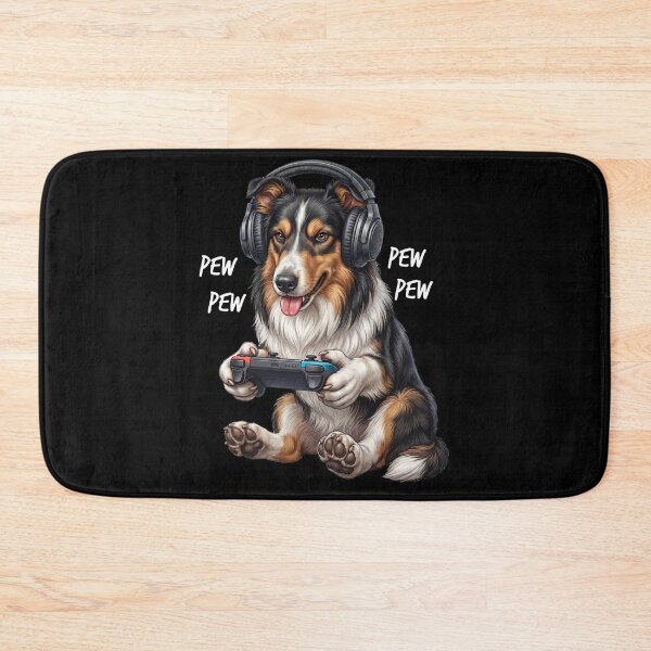 Item preview, Gaming Collie Gamer Videogaming Dog Lover designed and sold by TerryConnells.