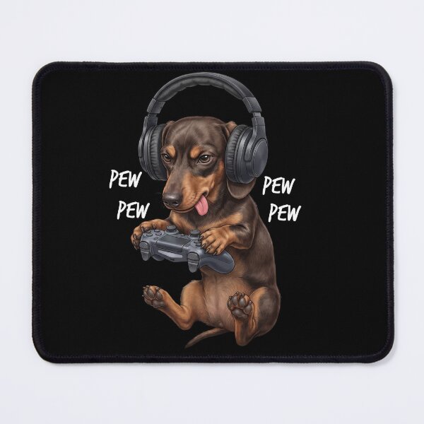 Item preview, Gaming Dachshund Gamer Videogaming Dog Lover designed and sold by TerryConnells.