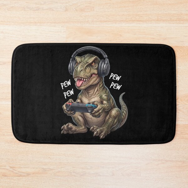 Item preview, Gaming Dinosaur Gamer Videogaming Animal Lover designed and sold by TerryConnells.