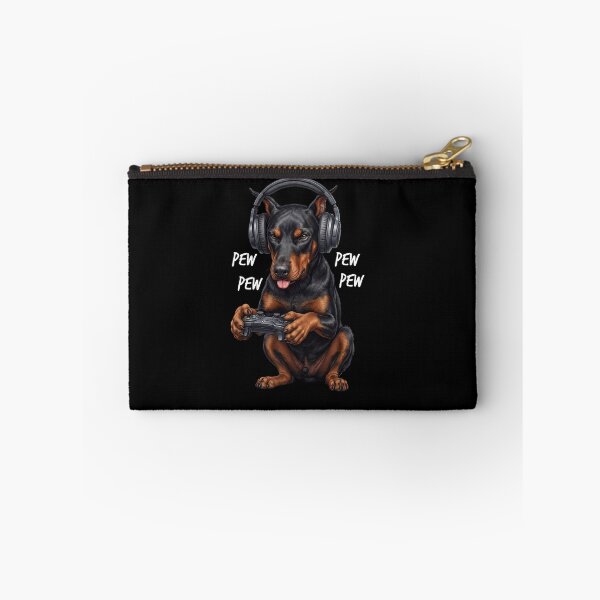 Item preview, Gaming Doberman Pinscher Gamer Videogaming Dog Lover designed and sold by TerryConnells.