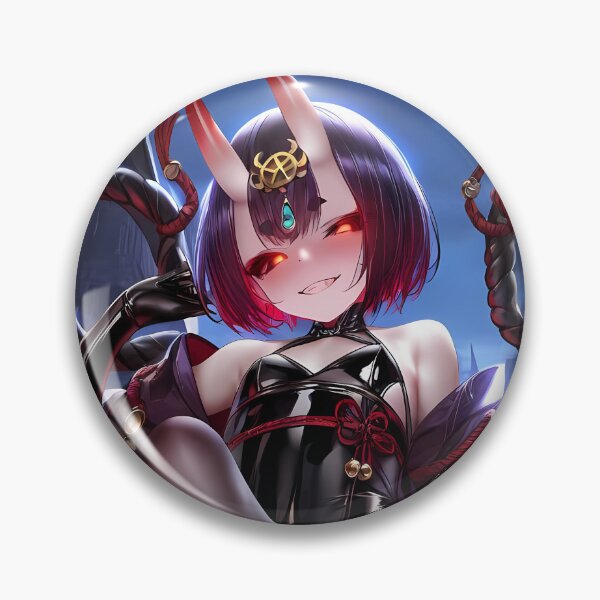 Item preview, Assassin Shuten Douji Fate Grand Order Anime Girl Waifu Oni Cathedral Crimson Majesty designed and sold by Spraykart.