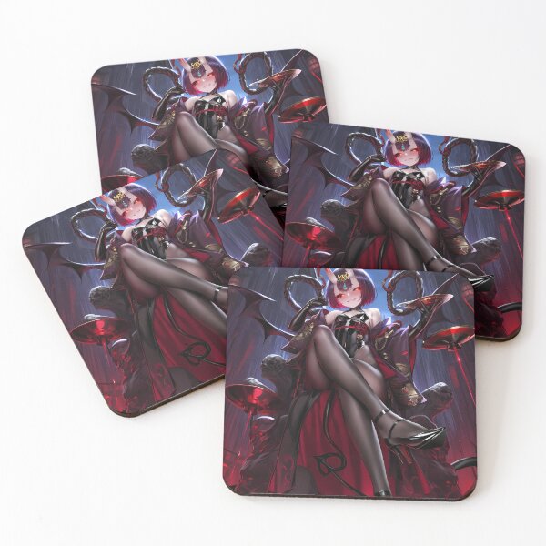 Item preview, Assassin Shuten Douji Fate Grand Order Anime Girl Waifu Oni Cathedral Crimson Majesty designed and sold by Spraykart.